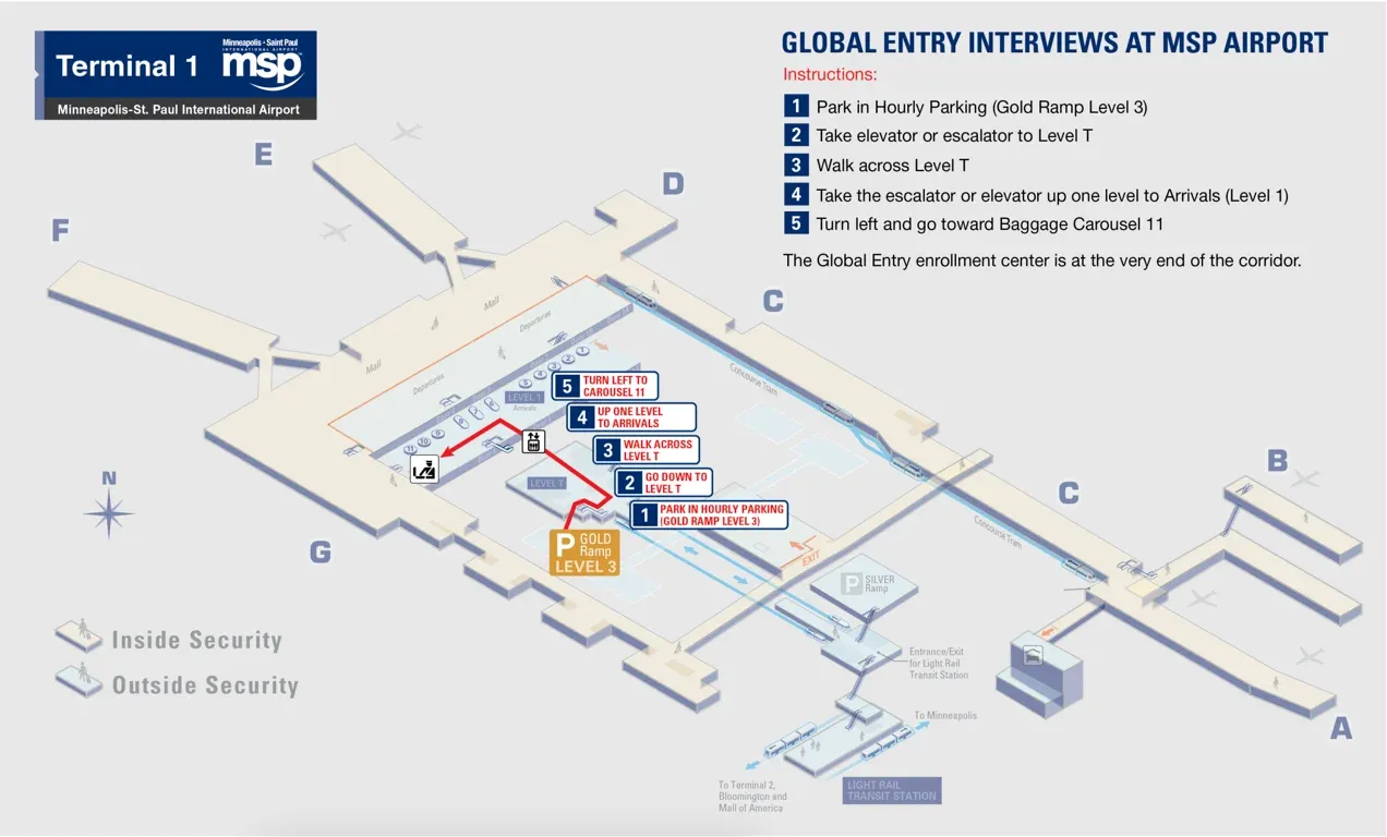 Find a Global Entry Appointment at Minneapolis–St. Paul Global Entry Enrollment Center