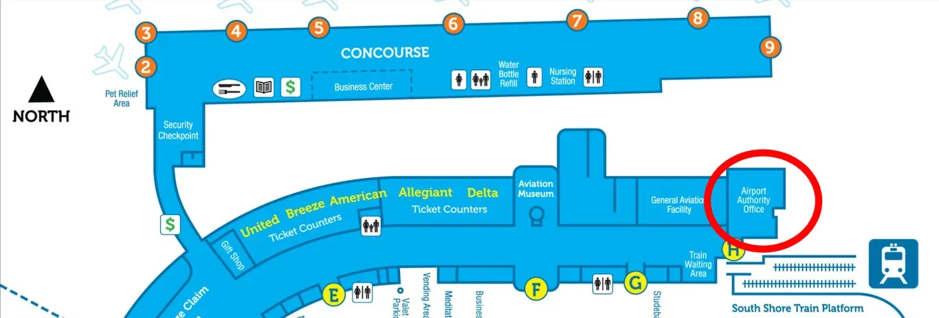 Find a Global Entry at South Bend International Airport